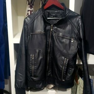 Leather jacket Calvin Klein